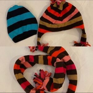 Lot of 3 GAPKIDS Beanie & Scarf Size S/M